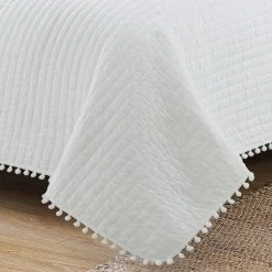 Outlet 😍 King Costa Brava Quilt Set By Estate Collection 🤩 -Greenland Home Fashions shop detail2AMEM054