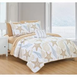 New ✨ King Bastille Quilt Set By Chic Home 😀 -Greenland Home Fashions shop detail2CHIH801
