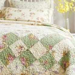 Top 10 💯 King Greenland Home Fashions Bliss - 2 Piece Quilt Set - Ivory 😍 -Greenland Home Fashions shop detail2GRNLD008