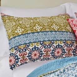 Budget ⭐ King Shangri-La Quilt Set By Greenland Home Fashions ⌛ -Greenland Home Fashions shop detail2GRNLD234