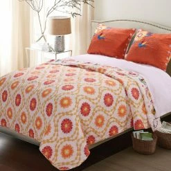 Discount ✨ King Topanga Quilt Set By Barefoot Bungalow 😍 -Greenland Home Fashions shop detail2GRNLD443