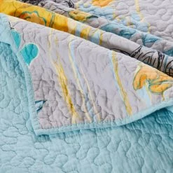 Deals 🔥 King Greenland Home Watercolor Dream Quilt Set 👏 -Greenland Home Fashions shop detail2GRNLD573