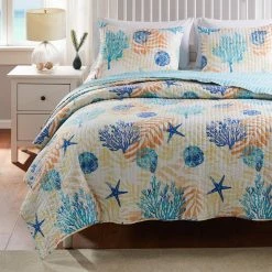 Brand new ⌛ Full/Double Greenland Home Montego Oversized Quilt Set 👏 -Greenland Home Fashions shop detail2GRNLD578