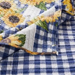 Best deal 🛒 King Barefoot Bungalow Sunflower Reversible Quilt Set 🤩 -Greenland Home Fashions shop detail2GRNLD590