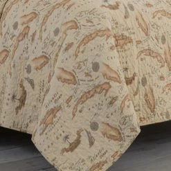 Coupon ❤️ King Tommy Bahama Caribbean Map Quilt Set 🎁 -Greenland Home Fashions shop detail2REVM133