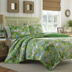 Top 10 ⭐ King Aregada Dock Quilt Set By Tommy Bahama 🤩 -Greenland Home Fashions shop detail2REVM1517