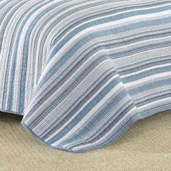 Deals 😉 King Jettison Reverse Quilt Set By Nautica 🌟 -Greenland Home Fashions shop detail2REVM1850
