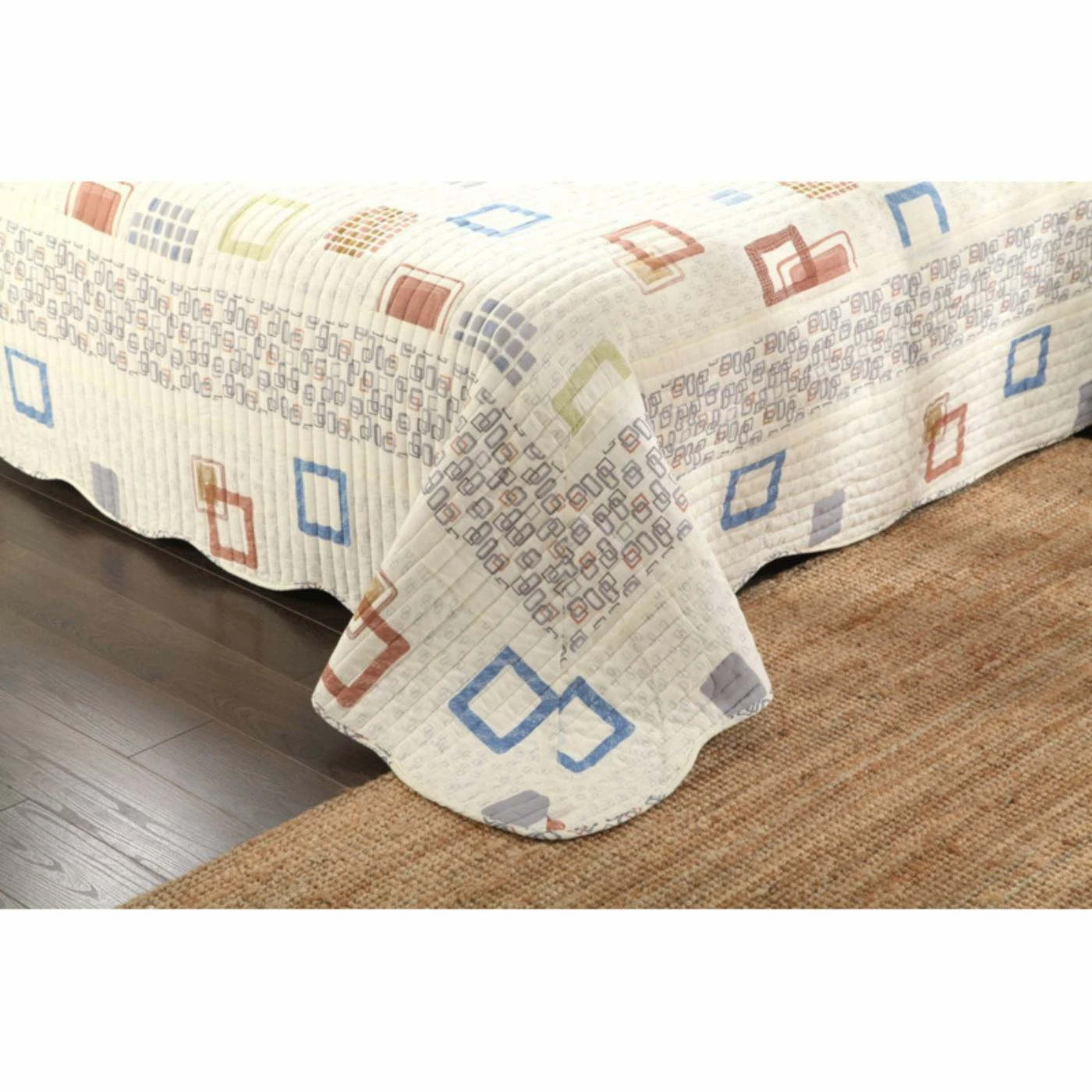 Coupon โ California King Geometric Cubic 3 Piece Reversible Quilt Set By Tache Home Fashion ๐ 6 Coupon โ California King Geometric Cubic 3 Piece Reversible Quilt Set By Tache Home Fashion ๐ - Image 4