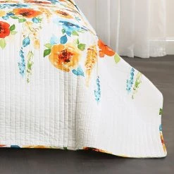 New ✔️ King Percy Bloom 3 Piece Quilt Set By Lush Decor 🔔 -Greenland Home Fashions shop detail2TRIA746