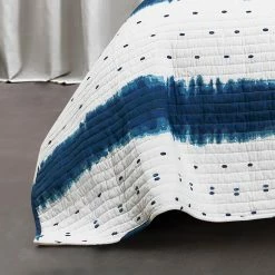Best Sale 😀 King Jane Shibori Quilt Set By Lush Decor 😀 -Greenland Home Fashions shop detail2TRIA801
