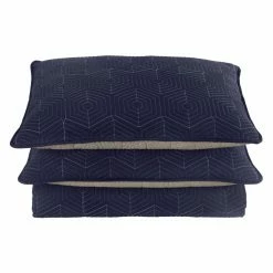 New 🤩 King Honeycomb Reversible Embroidered Quilt Set By Brielle ⌛ -Greenland Home Fashions shop detail2ZORL010