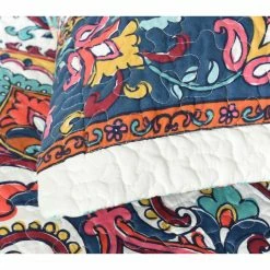 Cheapest 👏 Twin Earthy Meadow Quilted Bedspread Set By DaDa Bedding Collection 🎁 -Greenland Home Fashions shop detail3DADA051