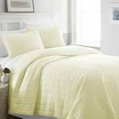 Promo ๐ฏ California King Block Quilted Coverlet Set By Noble Linens ๐ 13 Promo ๐ฏ California King Block Quilted Coverlet Set By Noble Linens ๐ -Greenland Home Fashions shop detail3IENJ055