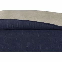 New 🤩 King Honeycomb Reversible Embroidered Quilt Set By Brielle ⌛ -Greenland Home Fashions shop detail3ZORL010