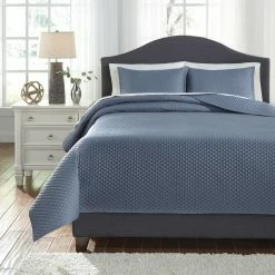 Coupon 🎉 King Dietrick 3 Piece Quilt Set By Signature Design By Ashley 😉 -Greenland Home Fashions shop detail4ASHY1659