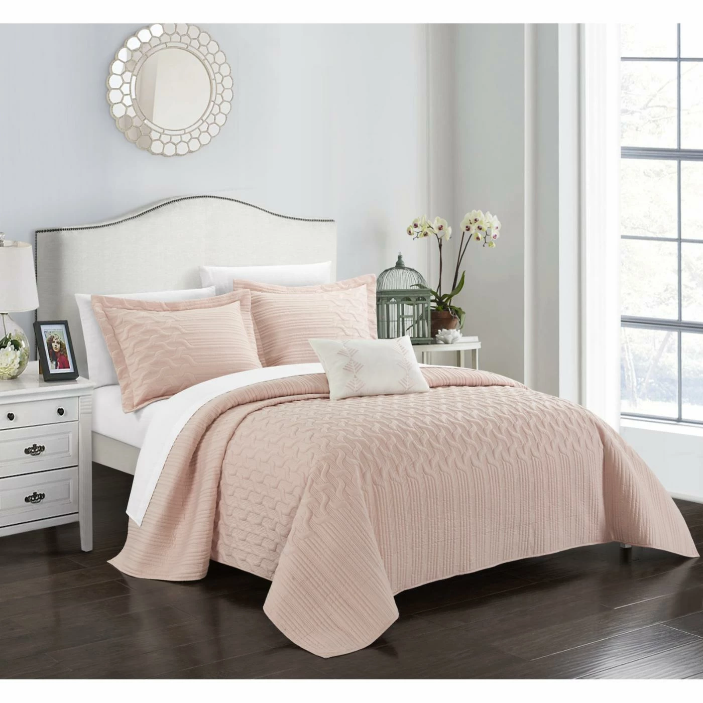 Hot Sale π King Shala Quilt Set By Chic Home π 9 Hot Sale π King Shala Quilt Set By Chic Home π - Image 7