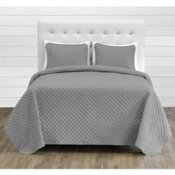 Best reviews of 🌟 California King Premium Ultra-Soft Diamond Stitched Lightweight Coverlet Set By Bare Home 🎉 -Greenland Home Fashions shop detail4JPEC004