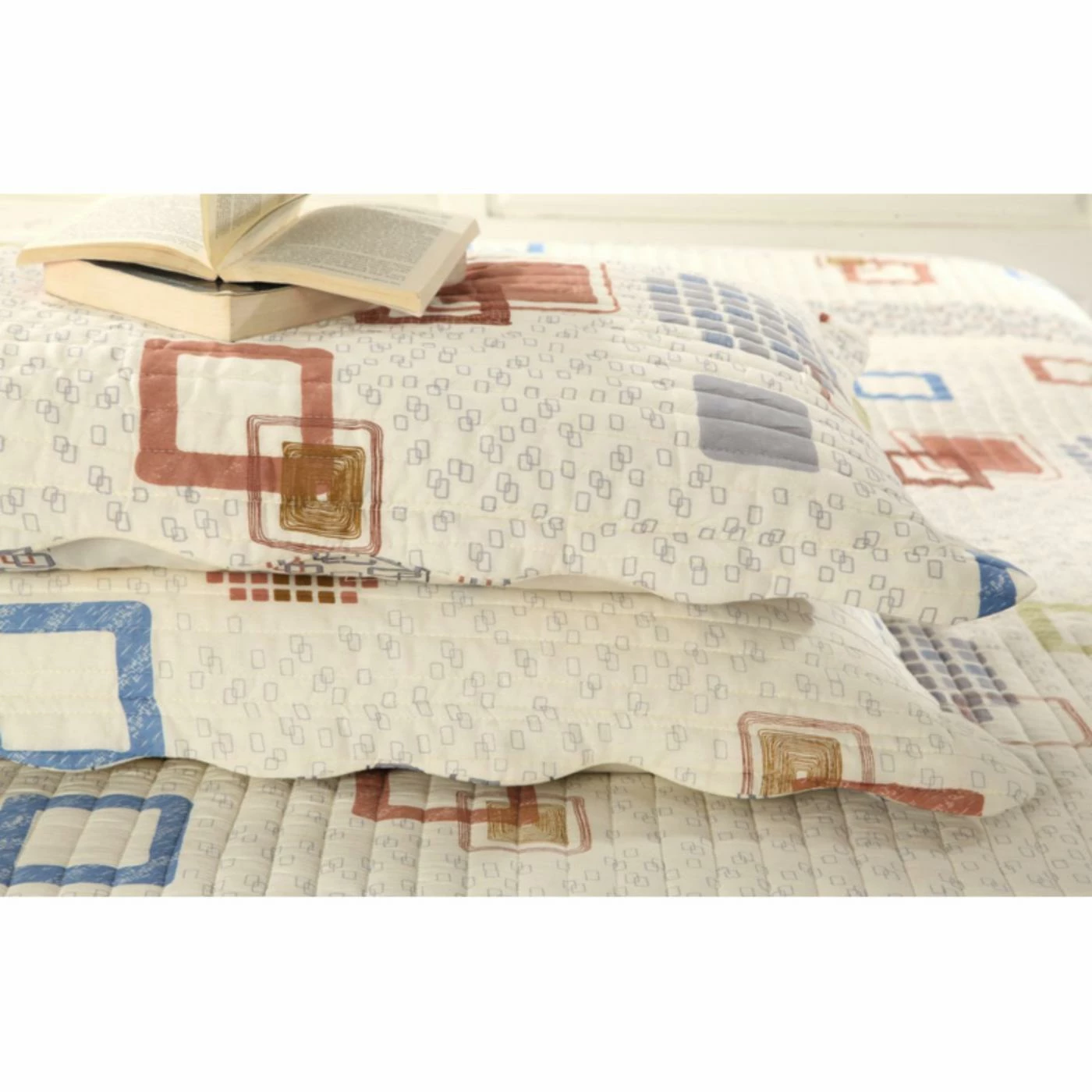 Coupon โ California King Geometric Cubic 3 Piece Reversible Quilt Set By Tache Home Fashion ๐ 9 Coupon โ California King Geometric Cubic 3 Piece Reversible Quilt Set By Tache Home Fashion ๐ - Image 7