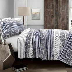 Cheap 🤩 King Hygge Geo Quilt Set By Lush Decor 😉 -Greenland Home Fashions shop detail4TRIA832