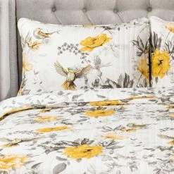 Coupon 😉 King Penrose Floral Quilt Set By Lush Decor 🥰 -Greenland Home Fashions shop detail4TRIA890