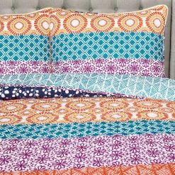 Budget 👍 King Bohemian Stripe Quilt Set By Lush Decor 😉 -Greenland Home Fashions shop detail4TRIA946