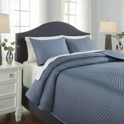 Coupon 🎉 King Dietrick 3 Piece Quilt Set By Signature Design By Ashley 😉 -Greenland Home Fashions shop detail5ASHY1659
