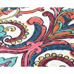 Cheapest 👏 Twin Earthy Meadow Quilted Bedspread Set By DaDa Bedding Collection 🎁 -Greenland Home Fashions shop detail5DADA051