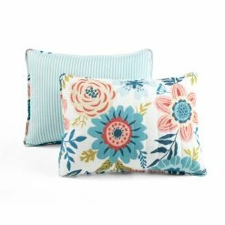 Budget ๐ King Lush Decor Cottage Core Ariana Flower Reversible Oversized Quilt Set- Blue/Dusty Pink-Full/Queen ๐ 17 Budget ๐ King Lush Decor Cottage Core Ariana Flower Reversible Oversized Quilt Set- Blue/Dusty Pink-Full/Queen ๐ -Greenland Home Fashions shop detail5TRIA1009