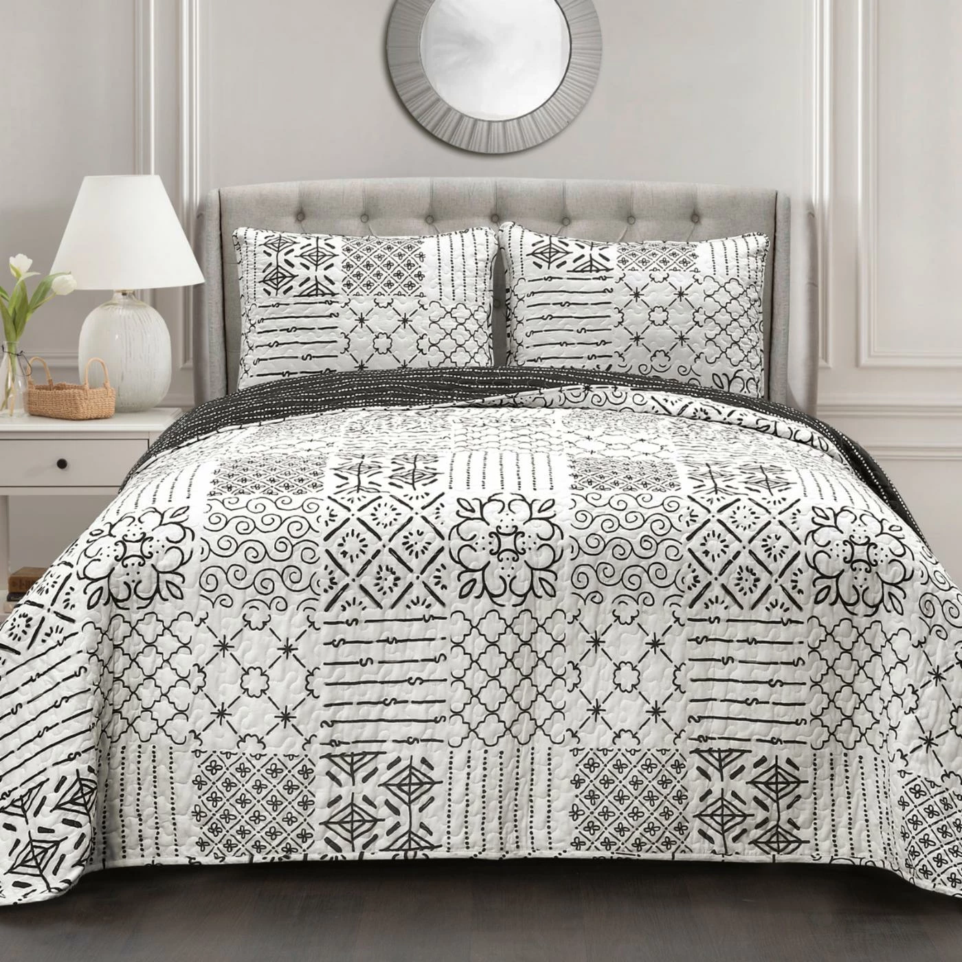 Buy ๐ King Monique Quilt Set By Lush Decor ๐ 9 Buy ๐ King Monique Quilt Set By Lush Decor ๐ - Image 7