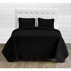 Best reviews of 🌟 California King Premium Ultra-Soft Diamond Stitched Lightweight Coverlet Set By Bare Home 🎉 -Greenland Home Fashions shop detail6JPEC004