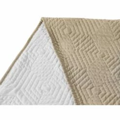 New 🤩 King Honeycomb Reversible Embroidered Quilt Set By Brielle ⌛ -Greenland Home Fashions shop detail6ZORL010