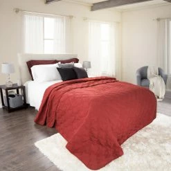 Best reviews of 🥰 King Solid Color Quilt By Lavish Home ⭐ -Greenland Home Fashions shop detail7ASR9408