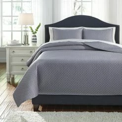 Coupon 🎉 King Dietrick 3 Piece Quilt Set By Signature Design By Ashley 😉 -Greenland Home Fashions shop detailASHY1659