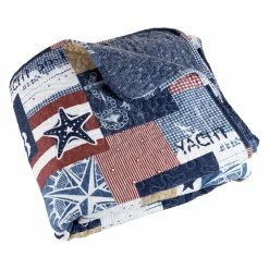 Brand new 🤩 King Americana 3 Piece Quilt Set By Lavish Home 🤩 -Greenland Home Fashions shop detailASR9404