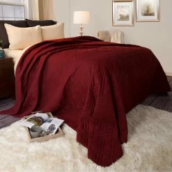 Best reviews of 🥰 King Solid Color Quilt By Lavish Home ⭐ -Greenland Home Fashions shop detailASR9408