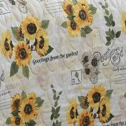Brand new ✨ Queen Yara Sunflower Reversible Quilt Set By Avondale Manor 🔥 -Greenland Home Fashions shop detailGENE280