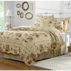 Buy π King Greenland Home Fashions Antique Rose - Quilt Set Includes Bonus 18 In. Pillow β€οΈ 7 Buy π King Greenland Home Fashions Antique Rose - Quilt Set Includes Bonus 18 In. Pillow β€οΈ -Greenland Home Fashions shop detailGRNLD062
