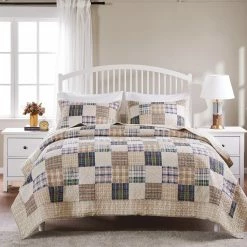 Hot Sale 😉 King Greenland Home Fashions Oxford Quilt Set ✨ -Greenland Home Fashions shop detailGRNLD168