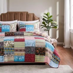 Hot Sale 🎉 Greenland Home Fashions King Bohemian Dream Quilt Set By Greenland Home 🧨 -Greenland Home Fashions shop detailGRNLD303