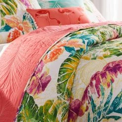 Flash Sale 🤩 Full/Double Greenland Home Tropics Reversible Quilt Set 🔔 -Greenland Home Fashions shop detailGRNLD574