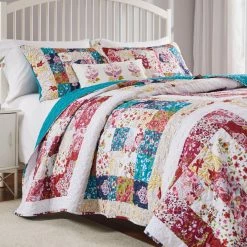 Coupon 😀 King Greenland Home Harmony Oversized Quilt Set ❤️ -Greenland Home Fashions shop detailGRNLD583