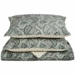 Best reviews of 🥰 Queen Superior Cotton Moroccan Paisley Quilt Set 🌟 -Greenland Home Fashions shop detailHCIN1044