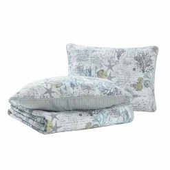 Best Sale 🌟 King Beach Bliss Quilt Set By Tommy Bahama 🧨 -Greenland Home Fashions shop detailREVM669