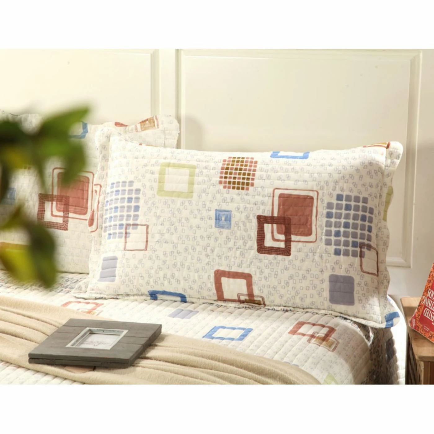 Coupon โ California King Geometric Cubic 3 Piece Reversible Quilt Set By Tache Home Fashion ๐ 5 Coupon โ California King Geometric Cubic 3 Piece Reversible Quilt Set By Tache Home Fashion ๐ - Image 3