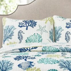 Wholesale π€© King Coastal Reef 3 Piece Quilt Set By Lush Decor β¨ 8 Wholesale π€© King Coastal Reef 3 Piece Quilt Set By Lush Decor β¨ -Greenland Home Fashions shop detailTRIA789