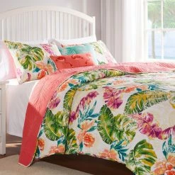 Flash Sale 🤩 Full/Double Greenland Home Tropics Reversible Quilt Set 🔔 -Greenland Home Fashions shop inuseGRNLD574