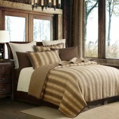 Flash Sale 🥰 Twin Hill Country Quilt Set By HiEnd Accents 😀 -Greenland Home Fashions shop inuseHIEN561