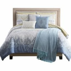 Brand new ✨ King Dresden 10 Piece Reversible Comforter Set With Coverlet By Pacific Coast Textiles 🧨