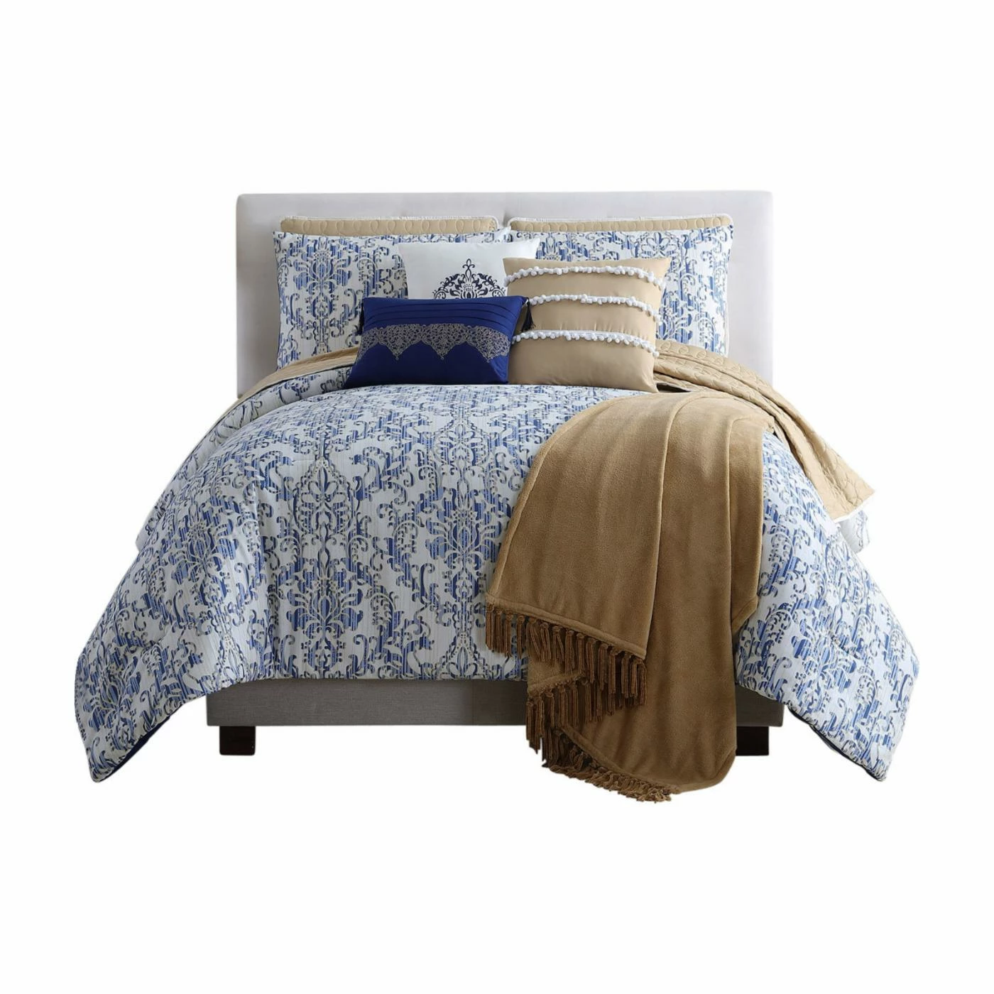 Best reviews of π Queen Paragon 10 Piece Reversible Comforter Set With Coverlet By Pacific Coast Textiles π 3 Best reviews of π Queen Paragon 10 Piece Reversible Comforter Set With Coverlet By Pacific Coast Textiles π