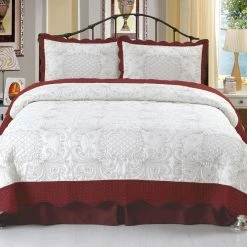 Cheap ❤️ King Lavish Home Juliette Embroidered Quilt Set 🎉